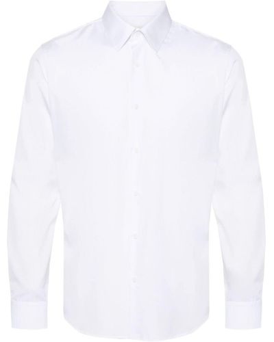 Sandro Long-sleeve Poplin Shirt - White