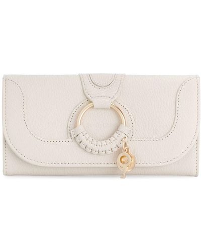 See By Chloé Ring Detail Wallet - White