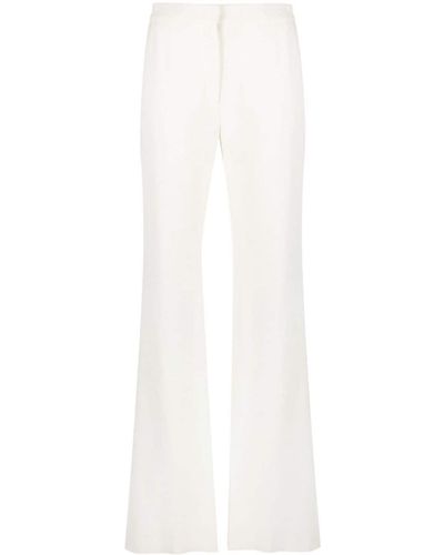 Moschino Pantalon à coupe droite - Blanc