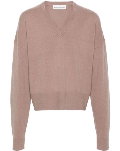 Extreme Cashmere N°224 V-neck Sweater - Pink