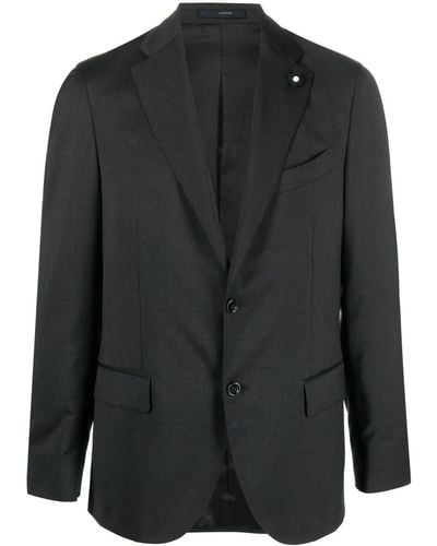 Lardini シングルジャケット - ブラック