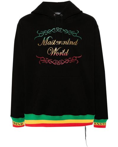 Mastermind Japan Hoodie Met Logoprint - Zwart