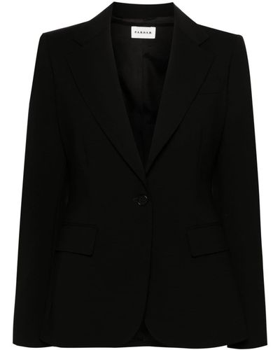 P.A.R.O.S.H. Single-breasted Blazer - Black