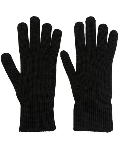 Moncler Wollen Handschoenen - Zwart