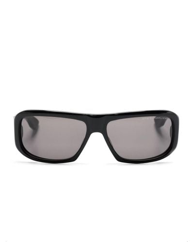 Dita Eyewear Superflight Rectangle-frame Sunglasses - Gray