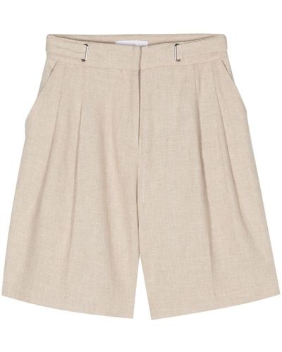 Remain Sorna Belted Shorts - Natural