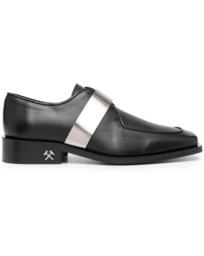 GmbH Sinan Faux-leather Loafers - Black