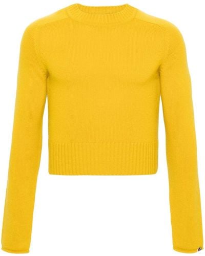 Extreme Cashmere No 152 Cashmere Sweater - Yellow