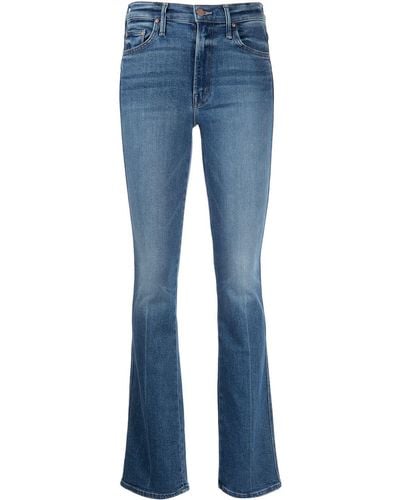 Mother The Double Insider Heel Jeans - Blau