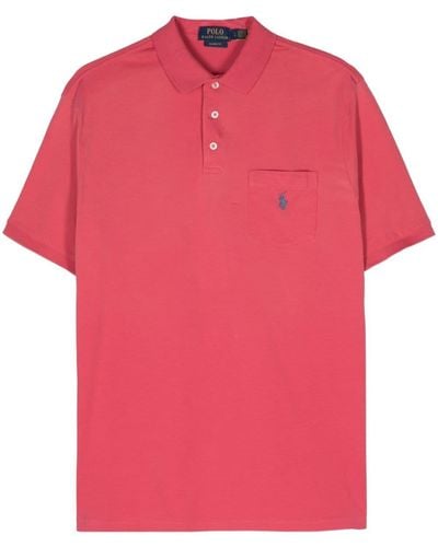 Polo Ralph Lauren Polo Pony Cotton Polo Shirt - Pink