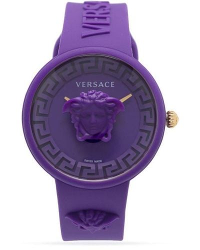 Versace メドゥーサ ポップ 39mm 腕時計 - パープル