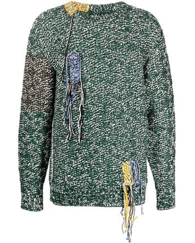 OAMC Astral Crew-neck Sweater - Green