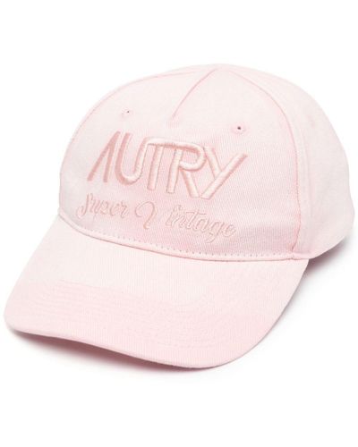 Autry Embroidered-logo Baseball Hat - Pink