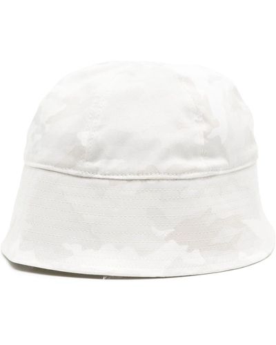 1017 ALYX 9SM Camouflage Buckle-detail Hat - White