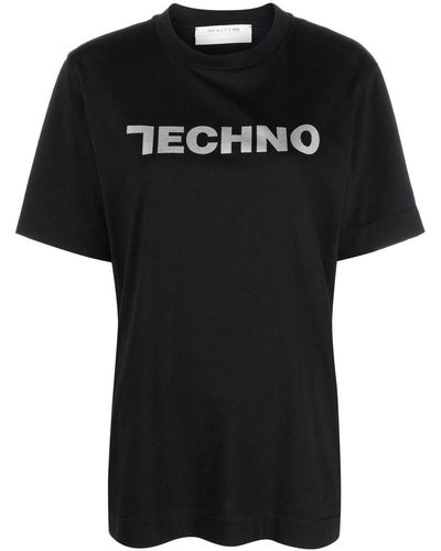 1017 ALYX 9SM Techno Tシャツ - ブラック