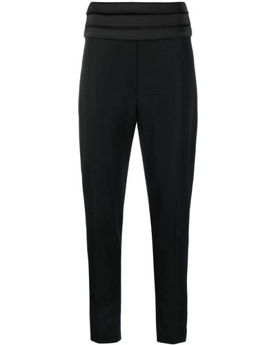 Balmain Pantalones ajustados - Negro