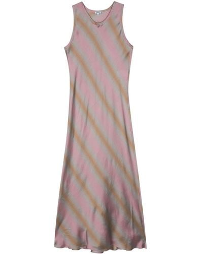 Aspesi Striped Maxi Dress - Pink