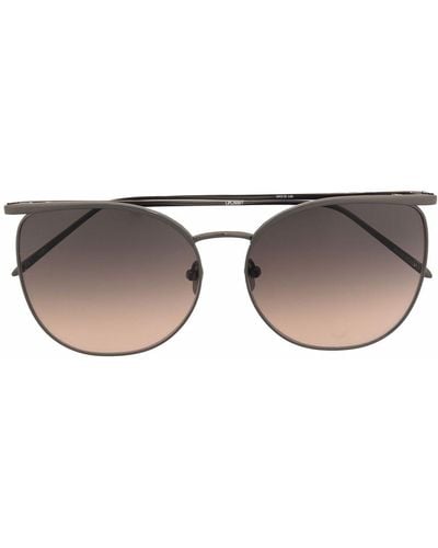 Linda Farrow Cat Eye-frame Tinted Sunglasses - Brown