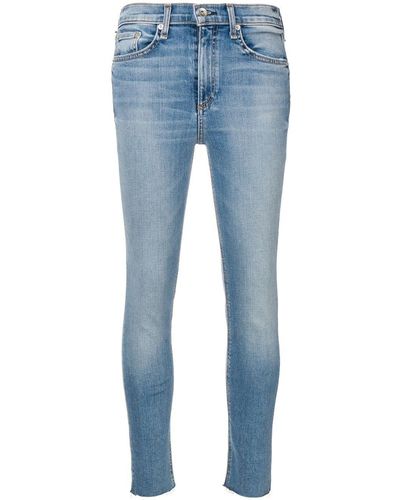 Rag & Bone Skinny Fit Jeans - Blue