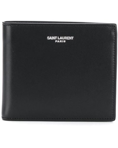 Saint Laurent East/west Bifold Wallet - Black