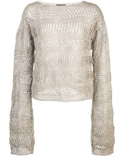 Voz Loose Knit Sweater - Natural