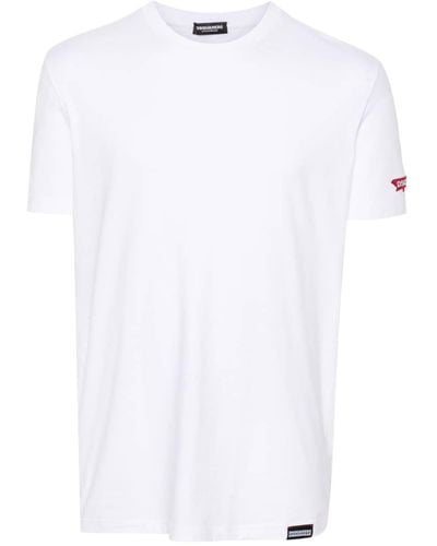 DSquared² Logo-patch T-shirt - White