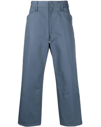 Neighborhood Cropped Wide-leg Pants - Blue