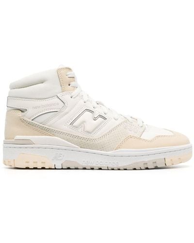 New Balance 650 High-top Sneakers - White