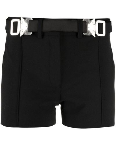 1017 ALYX 9SM Shorts con cinturón - Negro