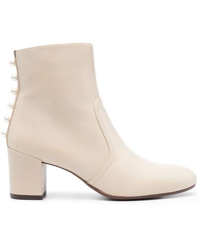 Chie Mihara Nureya 55mm Ankle Boots - Natural