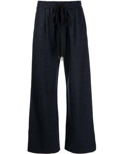 R13 High-waisted Drawstring Pants - Black