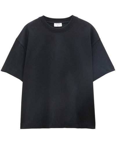 Filippa K Oversized-T-Shirt aus Bio-Baumwolle - Schwarz
