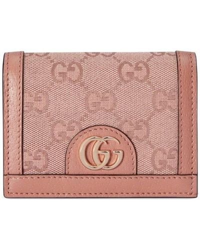 Gucci Portefeuille Ophidia - Rose