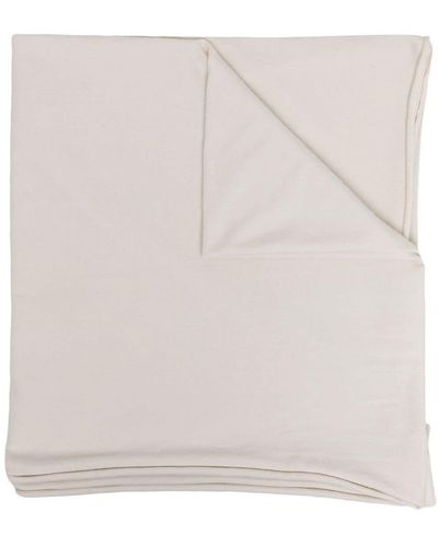 Extreme Cashmere Fijngebreide Sjaal - Wit
