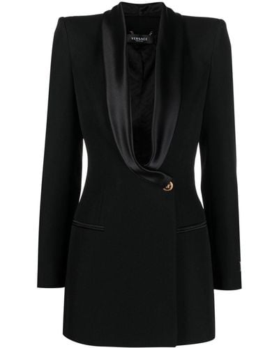 Versace メドゥーサ シングルジャケット - ブラック