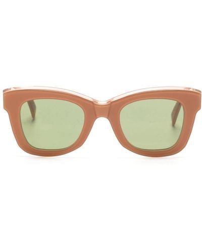Retrosuperfuture Altura Square-frame Sunglasses - Natural