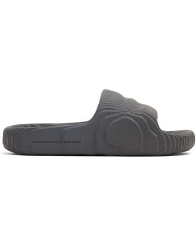 adidas Originals Sandales à enfiler adilette 22 grises - Noir