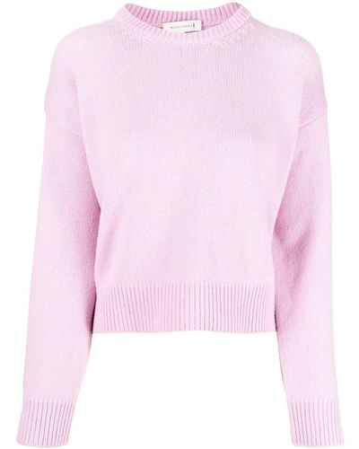 Mackintosh Kayleigh Crew Neck Wool Jumper - Pink
