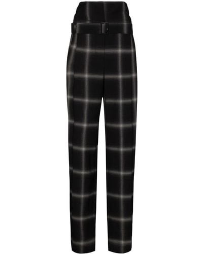 Stella McCartney Harley High-waist Wool Pants - Black