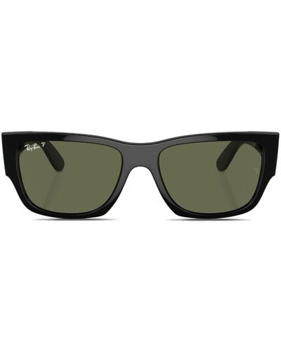 Ray-Ban Carlos Rectangle-frame Sunglasses - Green