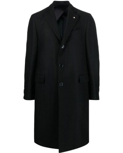Lardini シングルコート - ブラック
