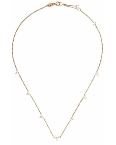 Roberto Coin 18kt Yellow Gold Love By The Yard Diamond Necklace - Metallic