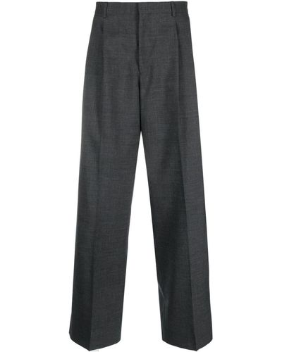 sunflower Tailored Straight-leg Pants - Gray