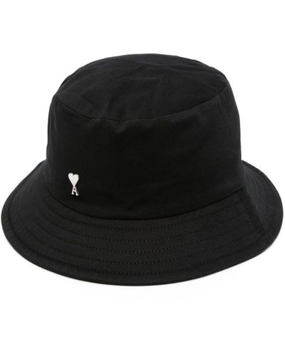 Ami Paris Hats - Black