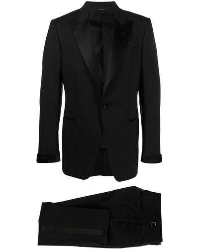 Tom Ford Silk-trim Tuxedo - Black