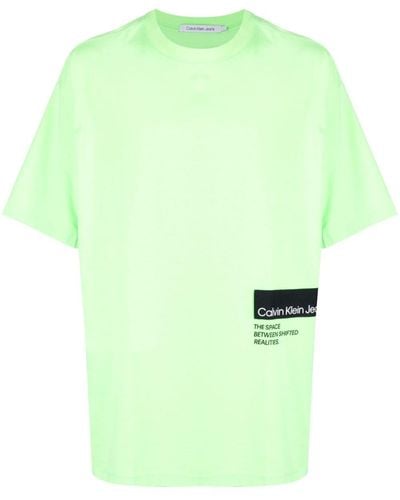Calvin Klein T-shirt imprimé - Vert