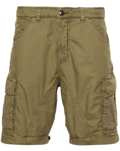 Myths Cargo-Shorts aus Twill - Grün