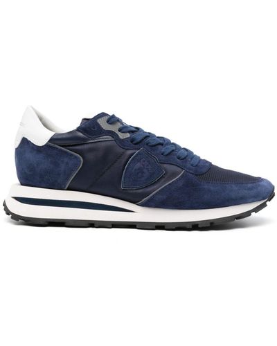 Philippe Model Zapatillas Tropez Haute con cordones - Azul