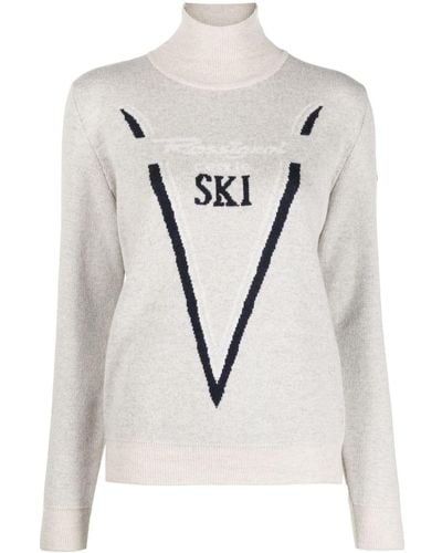 Rossignol Victoire Ski Knit Jumper - Grey