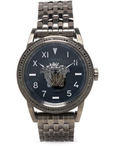 Versace V-palazzo 42mm 腕時計 - ブルー